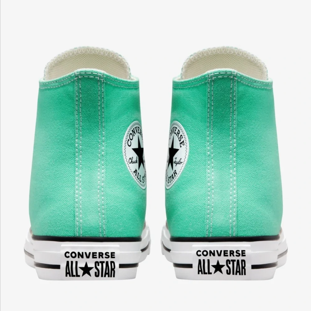 Converse Chuck Taylor All Star High Cyber Teal Women/Men Skate Shoes A03796F - Picture 3 of 5